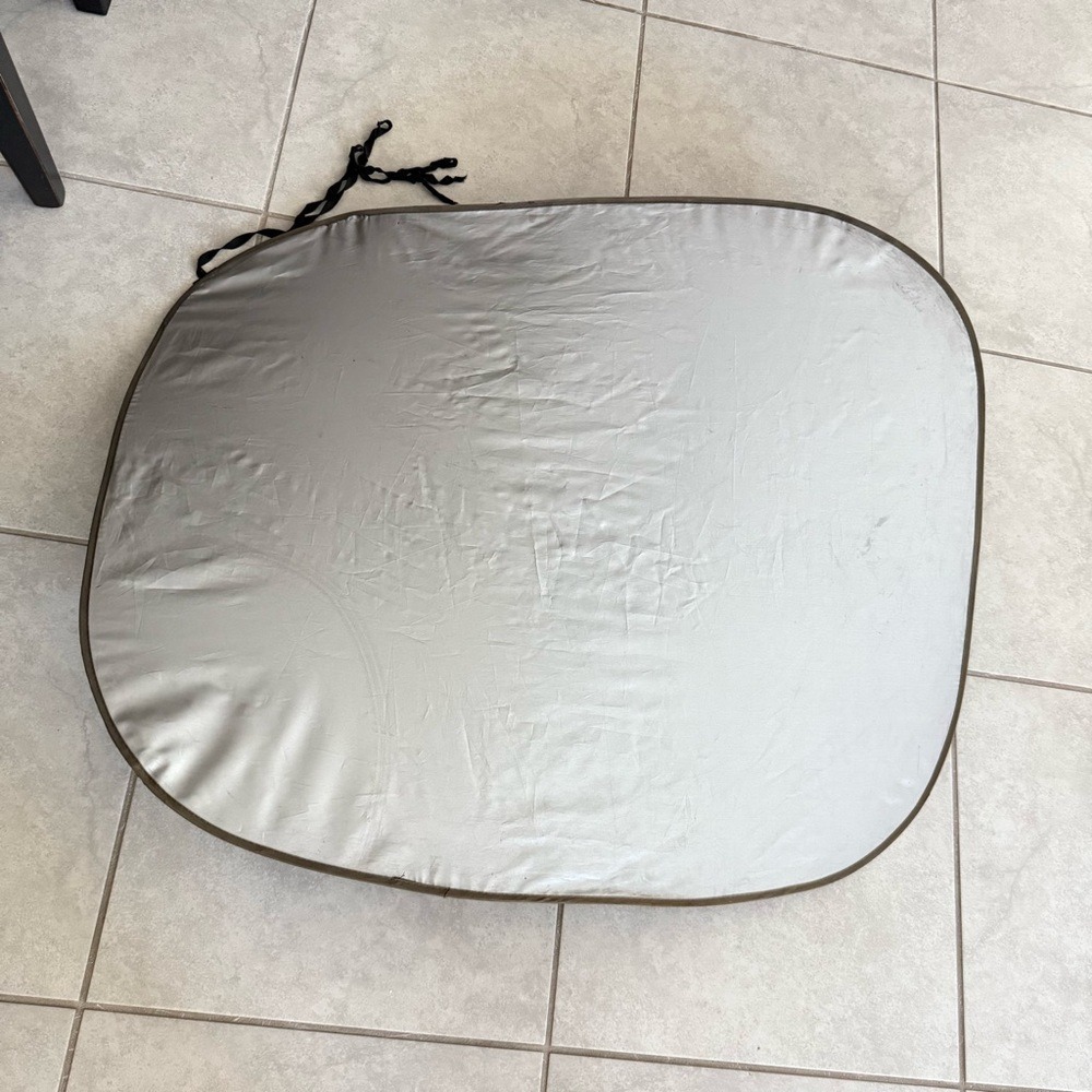 Large Car Window Sun Shade Jumbo Magic Shade Silver Gray SUV Truck Windshield